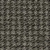 Woven fabric texture, muted gray-brown tone, dense irregular fiber pattern with subtle speckled variations and a slightly nubby surface.